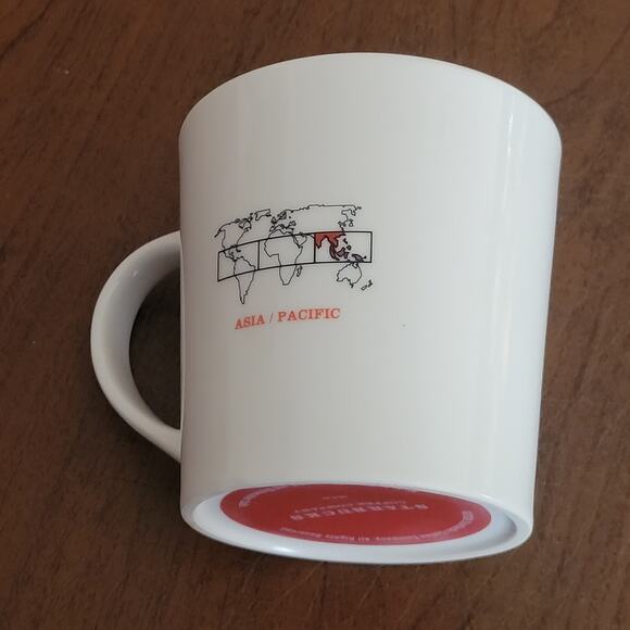 Starbucks Sumatra Extra Bold Tiger Stamp Coffee Mug Cup 2006 - Asia Pacific 16oz - Picture 7 of 10